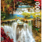 Educa - Waterfall In Deep Forest - 1000 Piece Jigsaw Puzzle - Puzzle Glue Included - Completed Image Measures 26.8' X 18.9' - Ages 14+ (18461)