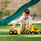 CatToysOfficial, CAT Construction Heavy Mover, Semi Truck and Trailer with Mini Crew Wheel Loader, Lights and Sounds, Ages 3 and