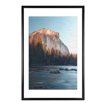Mcs 24X36 Puzzle Frame, Black Frame For Finished Puzzles, Vertical & Horizontal Wall-Mounted Large Picture Frame For Puzzle Display & Preservation (1-Pack)