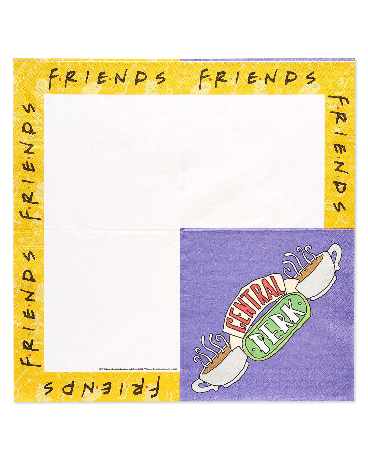 American Greetings Friends Party Supplies, Lunch Napkins (50-Count)