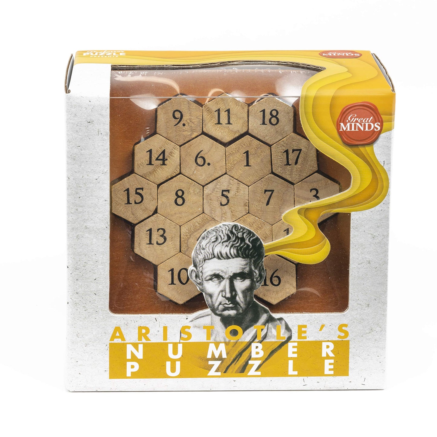 Great Minds Aristotles Number 3D Brain Teaser Puzzle
