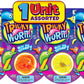 Ja-Ru Fuzzy Worms On Strings On A String Magic Worms Fidget Toy (1 Assorted Individually Packed) Wiggly Worm On String Twisty Fu