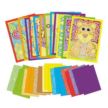 Galt Toys, Mega Mosaics, Kids Craft Kits, Muliti Foam Pictures, Ages 5 Years Plus