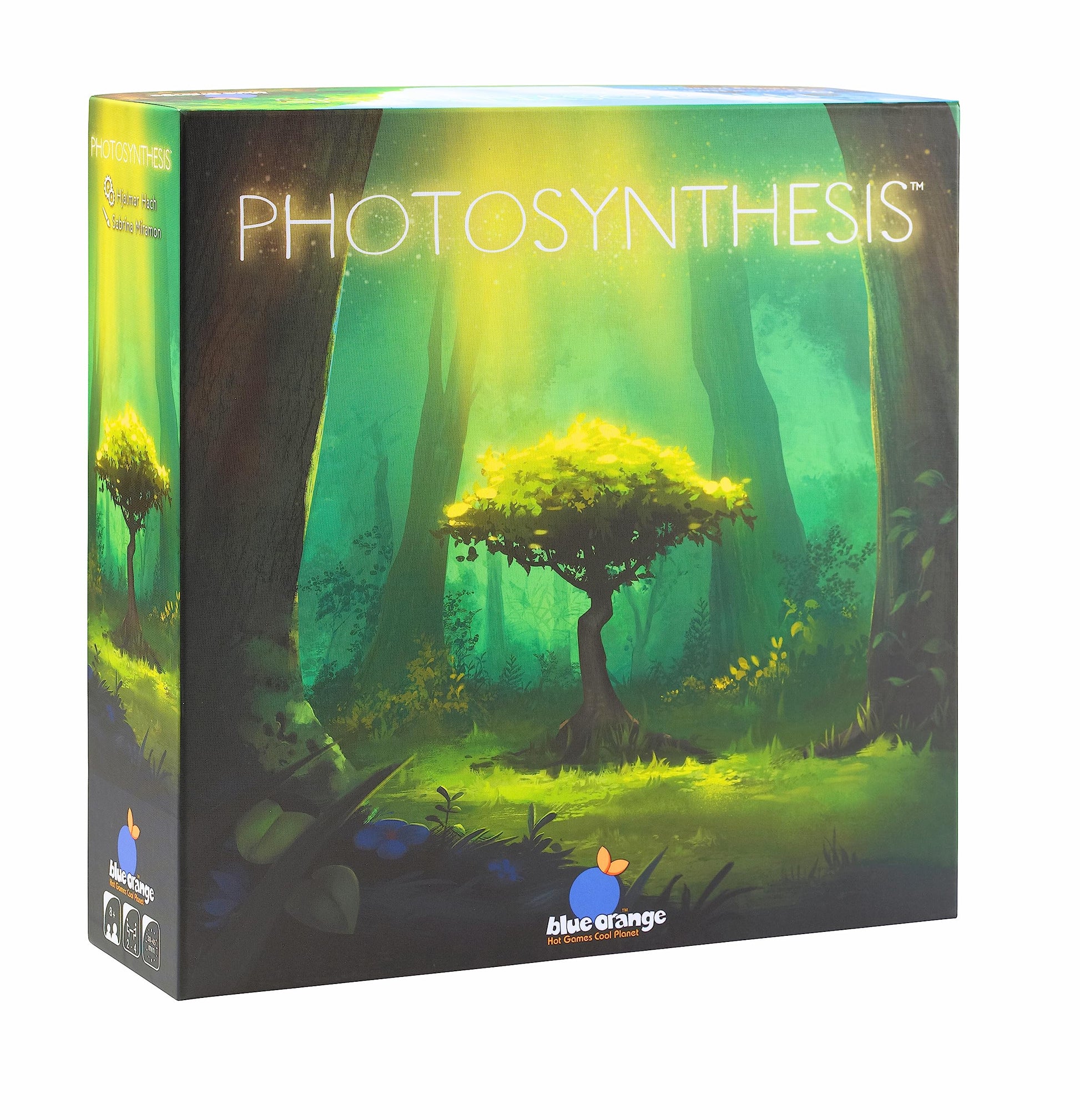 BLUE ORANGE GAMES Photosynthesis Board Game - Award Winning Family or mature-themed Strategy Board Game for 2 to 4 Players. Recommended for Ages 8 & Up.