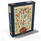 Mypuzzle Fleurs - Flowers For All, Vintage Art Poster, Adolphe Millot - Premium 500 Piece Jigsaw Puzzle For Adults