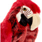 Folkmanis Scarlet Macaw Hand Puppet, Red, Blue, Yellow, Black, 1 Ea