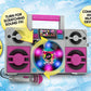 Lol Surprise Omg Remix Karaoke Machine Sing Along Boombox With Real Karaoke Microphone For Kids, Built In Music, Flashing Lights, Record, Turntable With Sound Effects, Connect Device