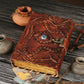 Hocus Pocus Book Of Spells Handmade Vintage Leather Journal Notebook With Lock Book Of Shadows And Spell Book Hocus Pocus 2 Spel