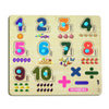 Lefan Wooden Puzzle Numbers Counting 1 To 10 Picture Learning Educational Board For Kids Puzzle For Creative Kids Knob Education