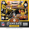 MasterPieces - 1000 Piece Jigsaw Puzzle  NFL Pittsburgh Steelers  Fun for mature-themeds and Family  Non-Glare Finish  19.25x26.75
