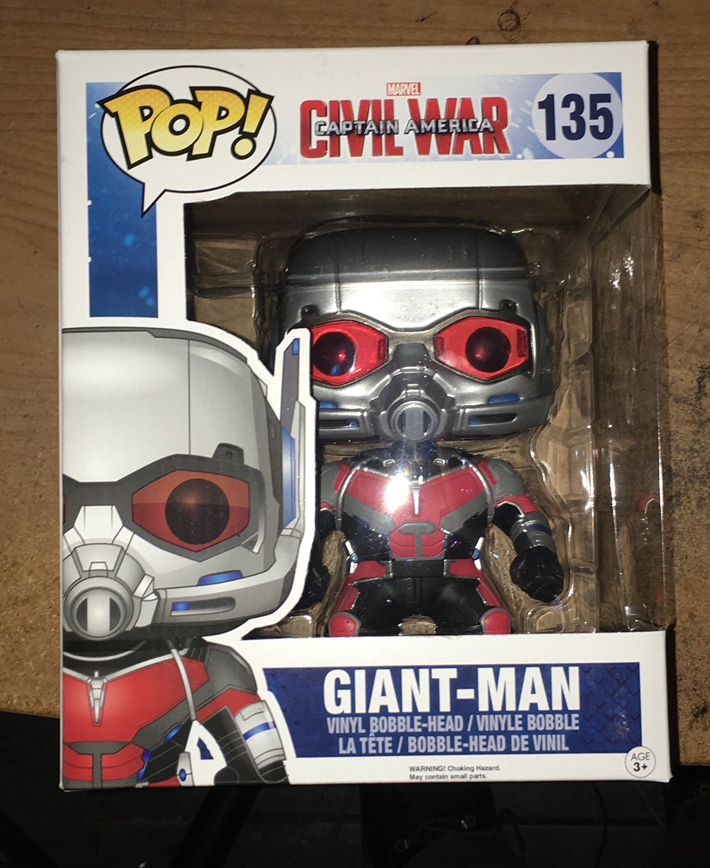 Funko Pop Marvel: Captain America 3: Civil War Action Figure - Giant Man, 6'