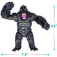 Twcare King Kong Vs Godzilla Attack Action Figure 6.5” Fight Mode Gorilla Ape Solid Wild Movie Series, Travel Bag