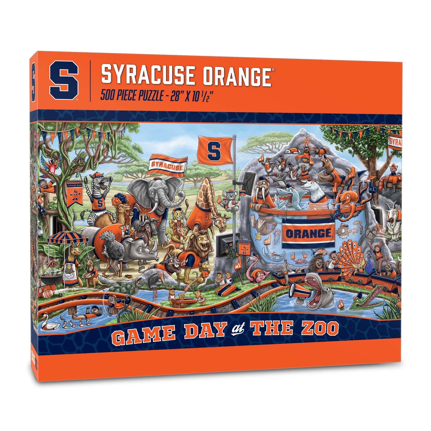 YouTheFan NCAA Syracuse Orange Game Day at The Zoo 500pc Puzzle