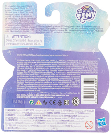 My Little Pony Potion Nova Potion Pony Figure - 3-Inch White Pony Toy With Brushable Hair, Comb, And 4 Surprise Accessories