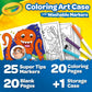 Crayola Super Tips Coloring Art Case With Coloring Pages, Kids Gift, 65+ Pieces, Packaging May Vary