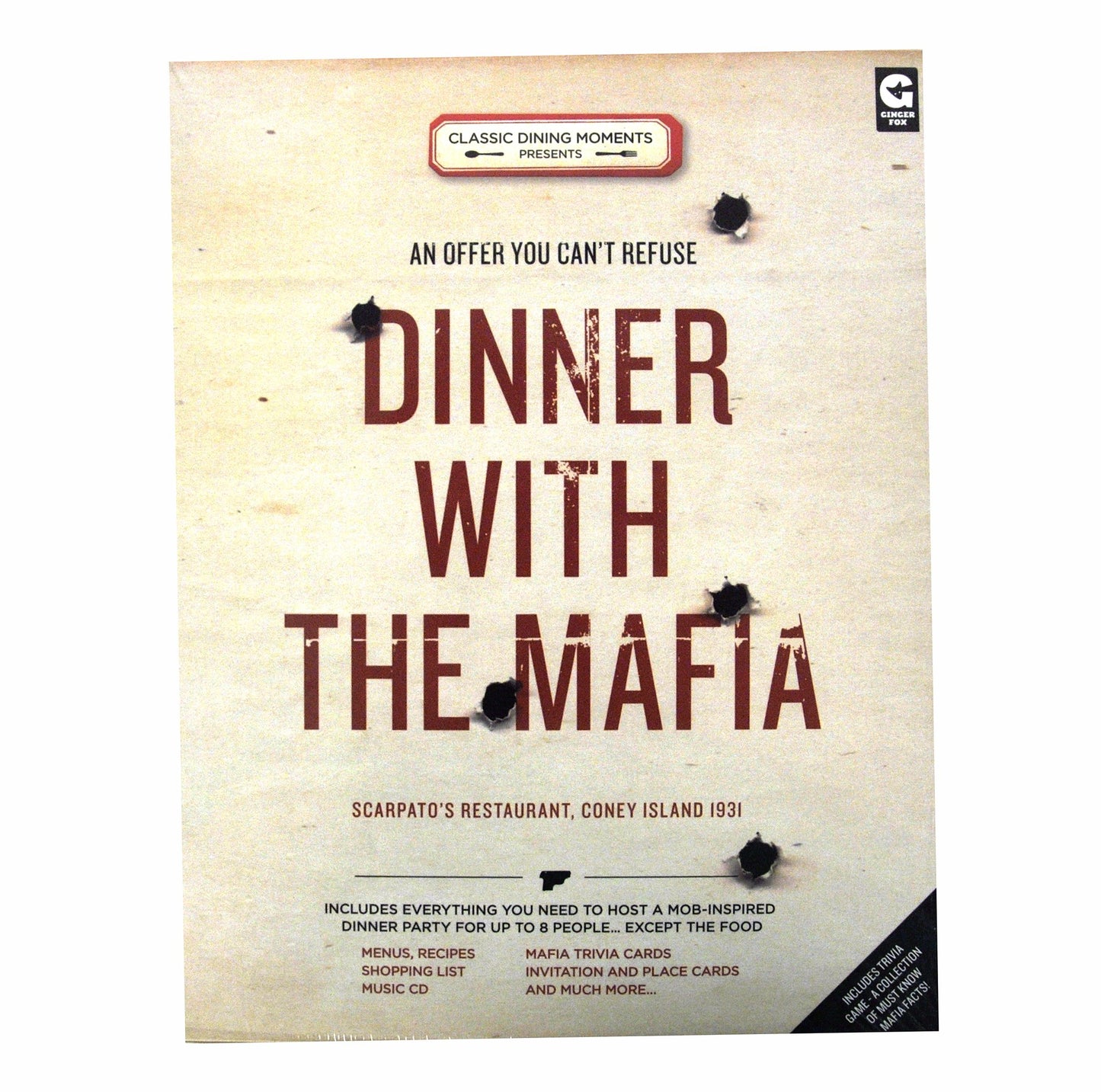 Ginger Fox 14040707, Dinner with the Mafia: An Offer You Cant Refuse
