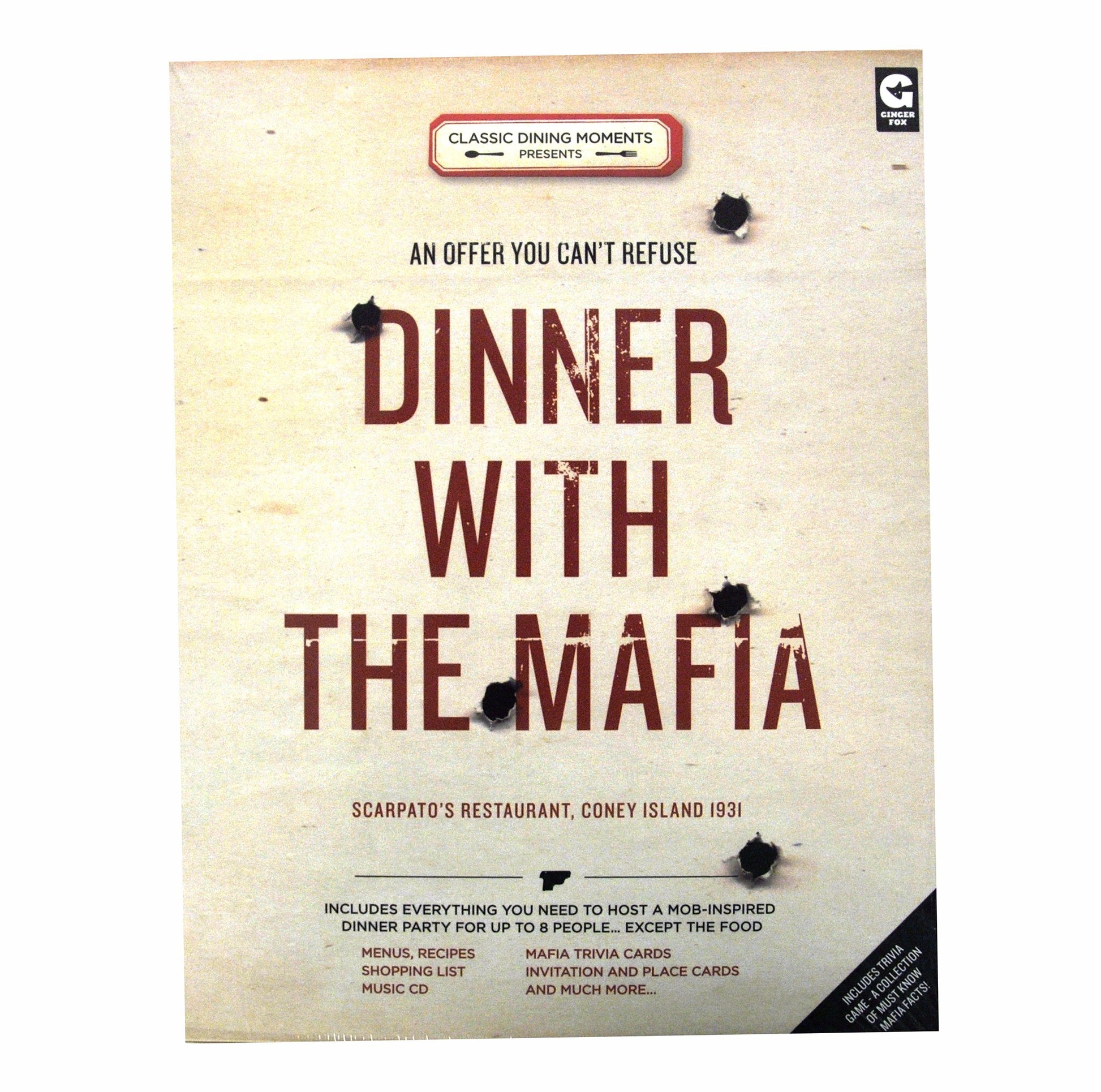 Ginger Fox 14040707, Dinner with the Mafia: An Offer You Cant Refuse