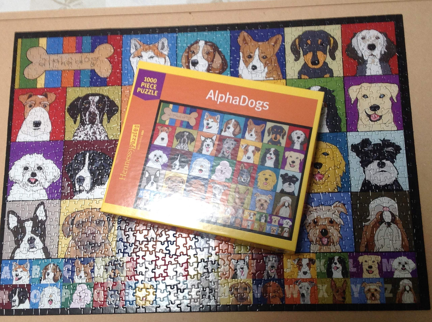 Alphadogs 1000 Piece Jigsaw Puzzle