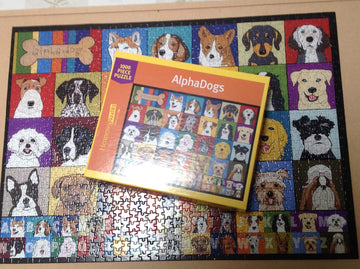 Alphadogs 1000 Piece Jigsaw Puzzle