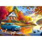 500 Piece Puzzles For Adults Autumn Lakeside House Jigsaw Puzzles For Adults Fall Village Landscape Jigsaw Puzzles 500 Pieces Ch
