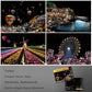 Scratch Art for Teens & Adults, Rainbow Engraving Painting Landscape Scratchboard(A4) Crafts Set: 8 Sheets with 4 tools - New Yo