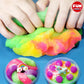 35.16 Fl Oz Cloud Unicorn Slime For Girls 6-8, Funkidz 1040 Ml Rainbow Premade Slime Toy Pack Birthday Party Gifts For Kids