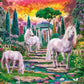 Clementoni - 32575 Classical Garden Unicorns Puzzle Collection - 2000 Pieces - Adult Puzzle, Entertainment For Adults - Made In Italy