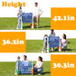 Sdadi Jumbo 4 In A Row Game, 4-To-Score Giant Game Set With Adjustable Height (2.5-3.5 Ft) For Kids & Adults, Indoor/Outdoor Con