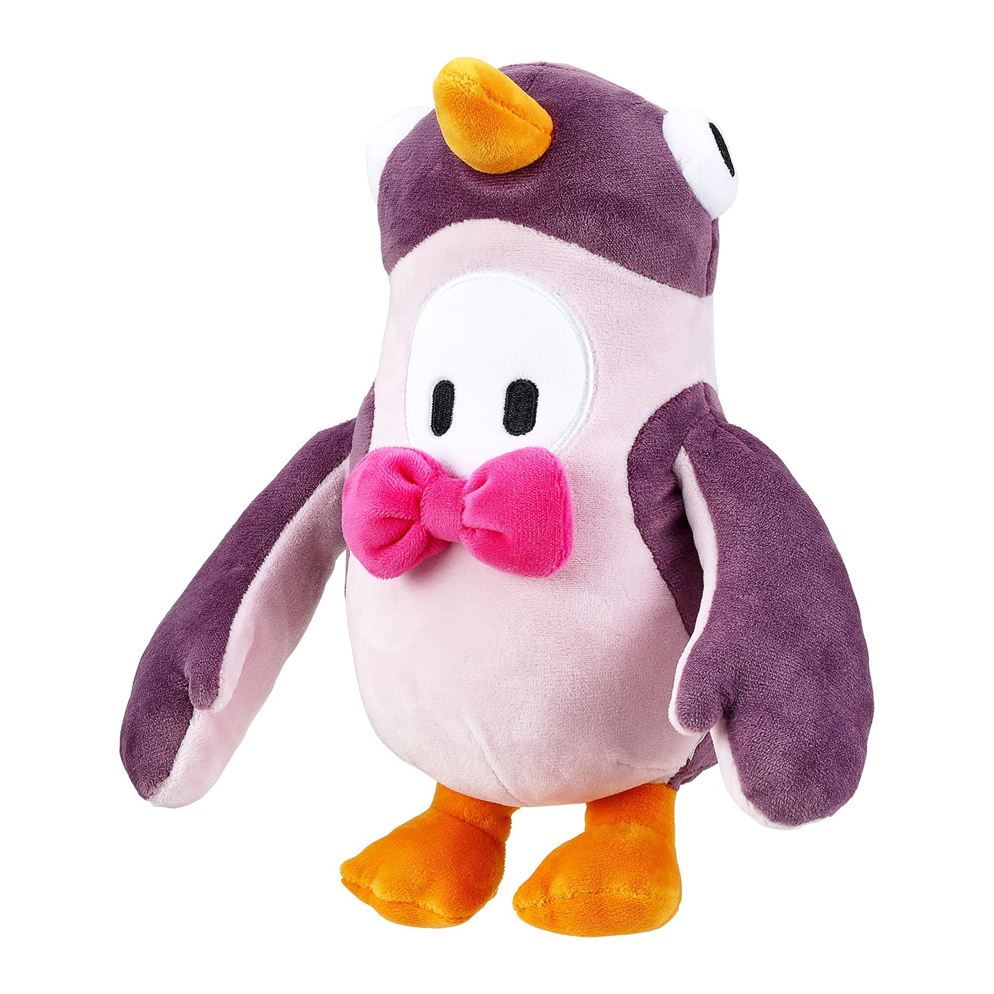 FALL GUYS Ultimate Knockout 8" Plush Toy - Preppy Penguin, Multicolor, Polyester, Model 62595