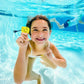 Glo Pals Alex Water-Activated Bath Toy With 6 Reusable Light-Up Cubes For Sensory Play