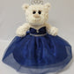 Kinnex Collections Since 1997 12'' Quince Anos Quinceanera Last Doll Teddy Bear With Dress (Centerpiece) ~ Arc09831-16 (Navy Blu