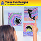 Sungemmers Gem Window Art Suncatcher Kit For Kids 6-8 9 10 11 12 - Birthday Gifts For 7 Year Old Girl, Fun Diamond Art Easter Mermaid Gifts For Girls - Arts & Crafts For Kids, Toys For Ages 5-7