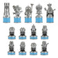 The Noble Collection Minions Chess Set - Unique Plastic Design, Model NN1112