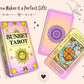 Juju'S Vibes Learning Tarot Cards For Beginners With Meanings On Them, Cute Sunset Tarot Cards Set Unique, With Keywords, Beauti