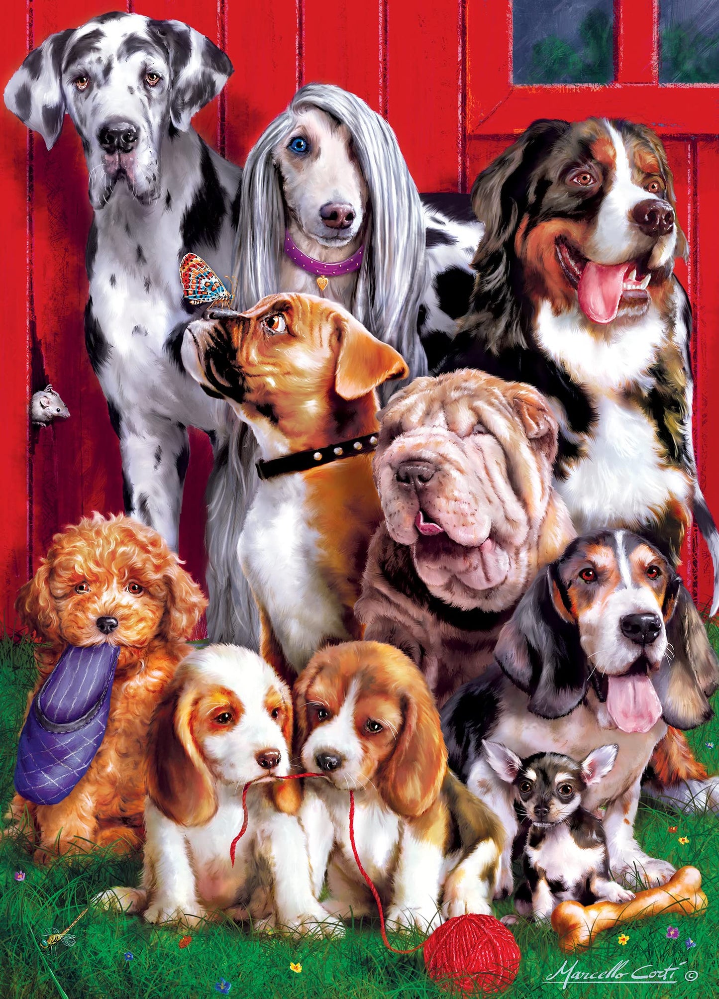 Masterpieces 1000 Piece Jigsaw Puzzle For Adults, Family, Or Youth - Sitting Pretty - 19.25'X26.75'