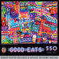 MasterPieces 550 Piece Jigsaw Puzzle for Adults, Family, Or Youth - Downtown Fare - 18x24