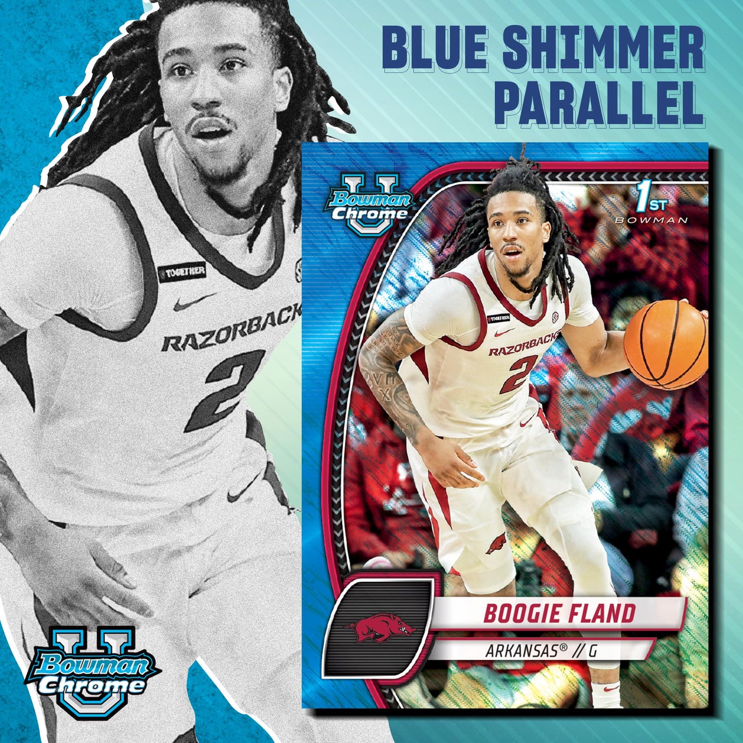 2024-25 Topps Bowman University Chrome Basketball - Factory Sealed - Mega Box
