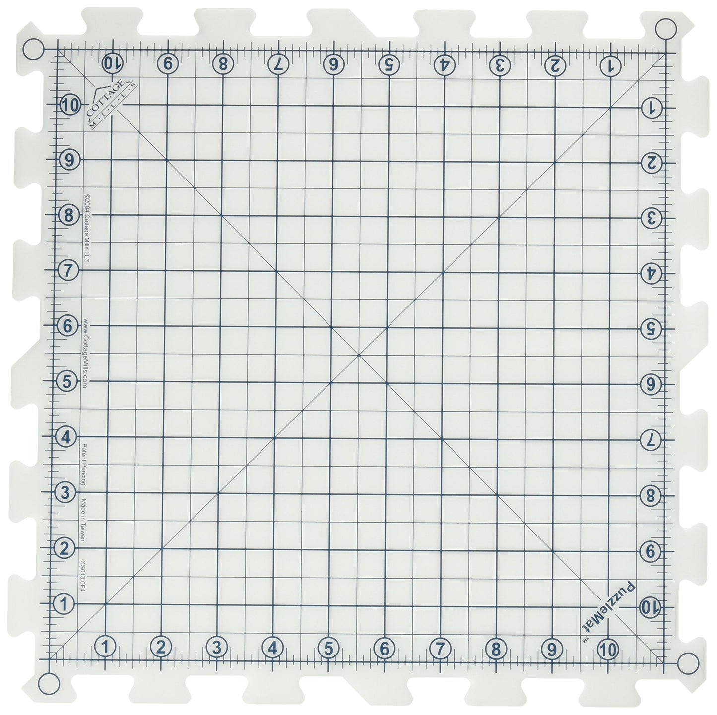 Cottage Mills Puzzlemat Set, 24-Inch By 36-Inch With Storage Case