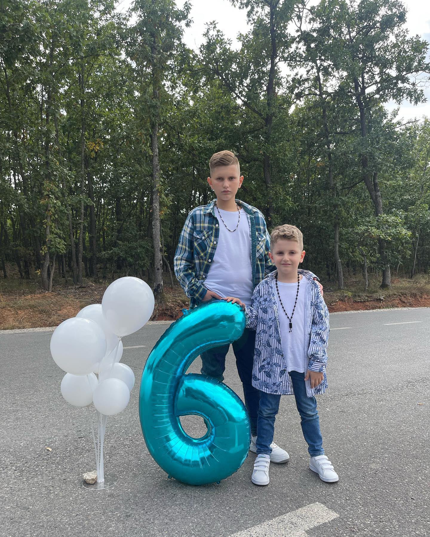 6 Balloon, Blue Number Balloons 40 Inch, 6Th Balloons For Birthday Decorations, Blue Party Supplies 6 Birthday Balloon, Number 6