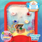 Sky Castle GooGames Hand-Held Water Game - Medium Non-Toxic Glitter Fun, Refillable with 3 Game Cards, Color: Gems, Model: GG502