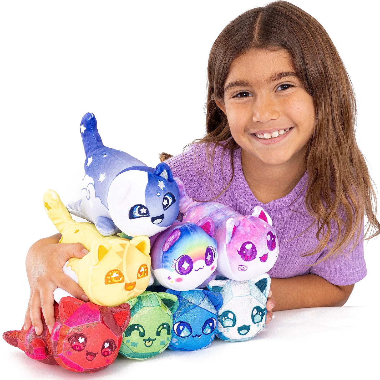 Aphmau 6” MeeMeow Mystery Plush - Series 4, Celestial Design, Multicolored, Official Merch, Model 6025, Blind Box Collectible