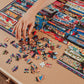Toynk Arcadeageddon Retro Arcade Puzzle - 1000 Piece Jigsaw - Multi-color - 28 x 20 Inches - Model 77053
