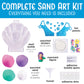 Creativity for Kids Sand Art Kit: Mermaid - Mermaid Gifts for Girls Ages 6-8+, Sand Art Kits, DIY Craft Kits for Kids