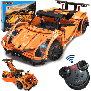 Wiseplay Stem Kits For Kids Age 8-10 - 421 Pcs Rc Car Kits To Build - Stem Projects For Kids Ages 8-12 - Stem Building Toys For Boys Age 8-12 - Engineering Toys For Kids 8-10 - Build Your Own Rc Car