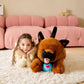 Tumyay Giant German Shepherd Dog Stuffed Animal Plush Soft Toy,30'' Large Cuddly Puppy Toys Jumbo Cute Big Size Huge Plushy Plus