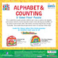 Briarpatch ABC 123 2-Sided Floor Puzzle - Eric Carle, Cardboard, Multi, One Size, Model 33835, Preschool Learning for Kids