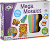 Galt Toys, Mega Mosaics, Kids Craft Kits, Muliti Foam Pictures, Ages 5 Years Plus