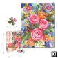 Ki Puzzles 500 Piece Puzzle For Adults Aromatherapy Flowers In Vase Jigsaw With Scented Candle From Playview Brands