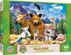 Masterpieces 100 Piece Jigsaw Puzzle For Kids - Glacier National Park - 14'X19'