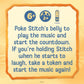 PlayMonster Laughing Stitch Dice Games - Multi-Player Family & Kids Travel Dice Set, Ages 6+, Fun Disney Stitch Toy